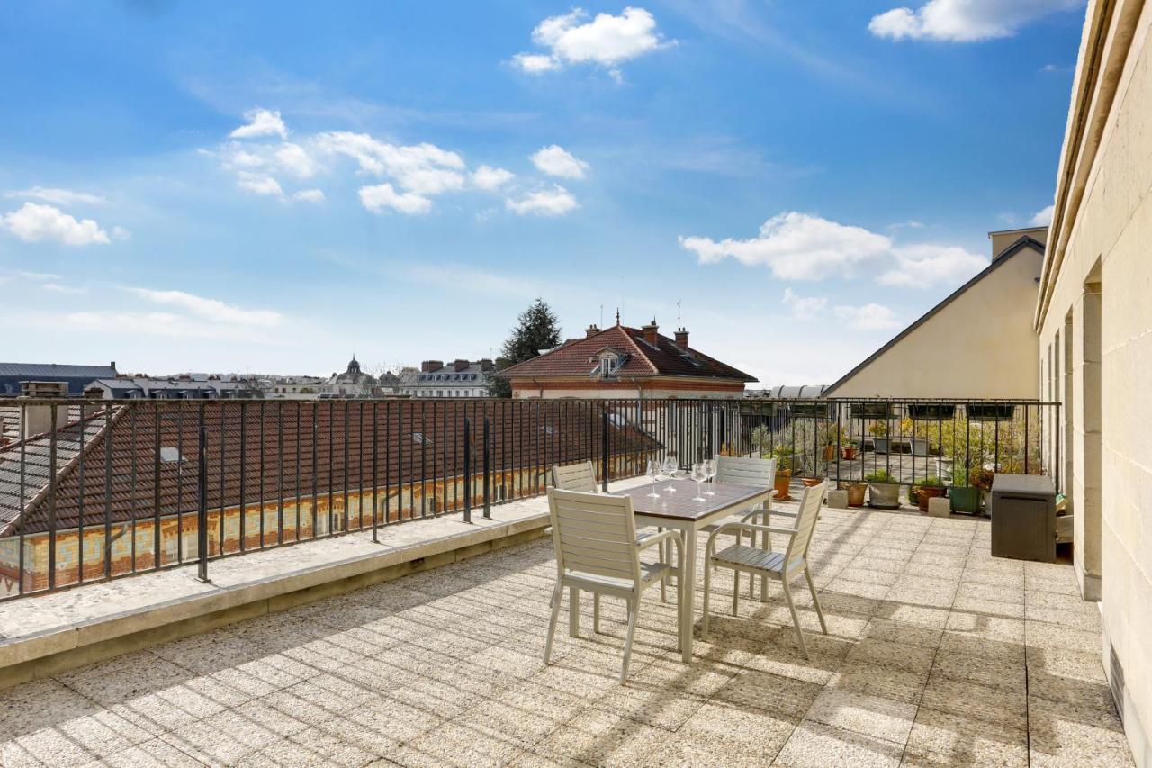 Le Nid Du Roi - Appartement Terrasse - Версал Екстериор снимка