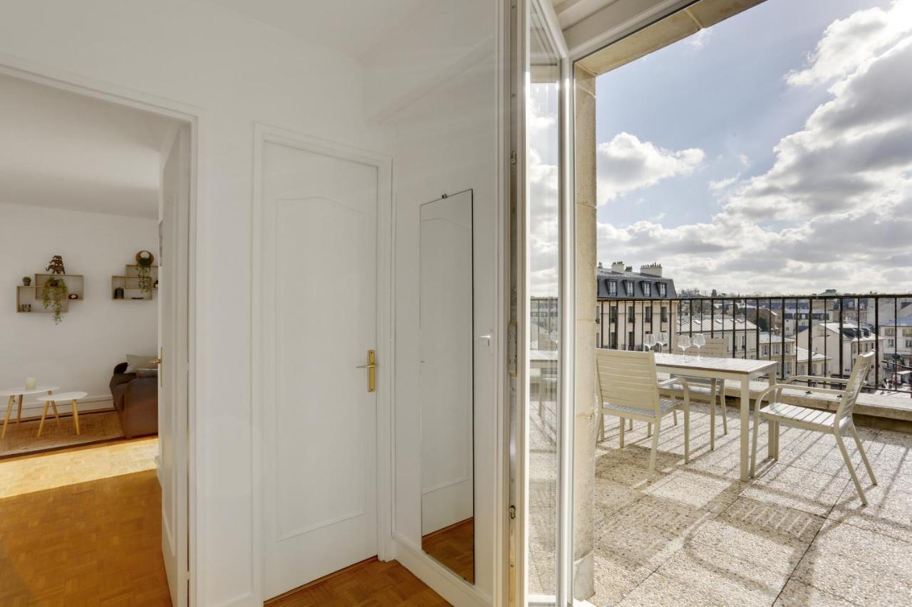 Le Nid Du Roi - Appartement Terrasse - Версал Екстериор снимка