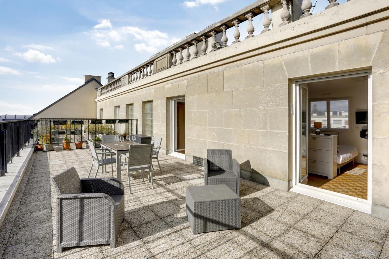 Le Nid Du Roi - Appartement Terrasse - Версал Екстериор снимка